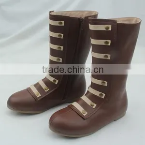Wholesale Skidproof Genuine Leather Boots for Kids thumbnail-1