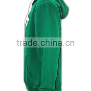 BSCI 2016 Design Sublimation Screenprint Embroidery Zipper Hoody Olive Green Hoodie thumbnail-3