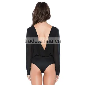Fashion Women Sex Fair One Piece Black Street Clothing thumbnail-4