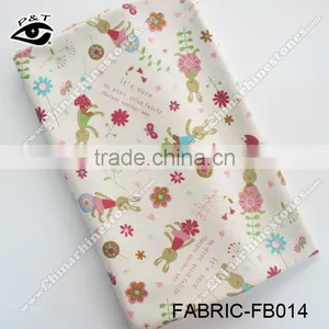 Lovely Rabbit Design Fabric DIY Fabric For Household Fabric Table Cloth Curtain Sofa thumbnail-2