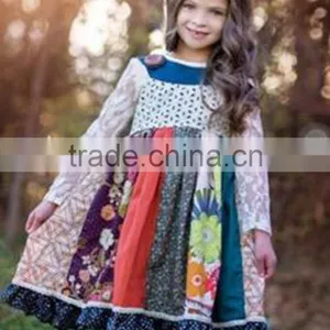 America Hot Selling 100% Cotton Kids Boutique Outfits "JOY" Embroidery Wholesale Baby Top thumbnail-3