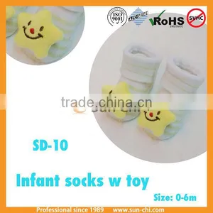Baby Shoe Socks Baby Fleece Socks Cheap Baby Socks Pink thumbnail-1