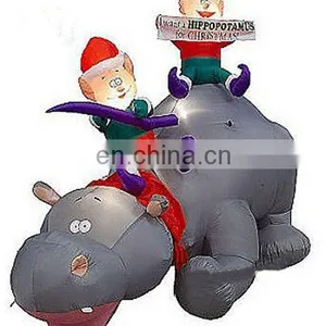 Inflatable Hippopotamus Elves thumbnail-1