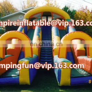 Commercial Design Cool Dual Lane Inflatable Medium Size Slide ID-SLM046 thumbnail-1
