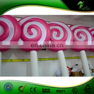 PVC Balloons Inflatable Christmas Candy Lollipop Inflatable Christmas Decoration Inflatable Ball thumbnail-4