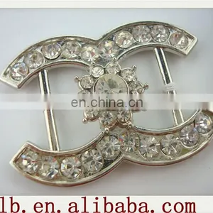 2013 New Fashion High Quality Metal Siblver,gold/brass...decorative Fashion Rhinestone Buckle thumbnail-1