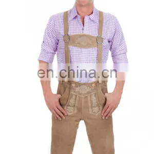 2016 Men's Stylish Bavarian Oktoberfest Trachten Lederhosen (Bavaria Clothing) thumbnail-5
