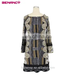 Wholesale Designer Clothing Tribal Mandala Print Poncho Hoodie With Tassel Fringe thumbnail-6