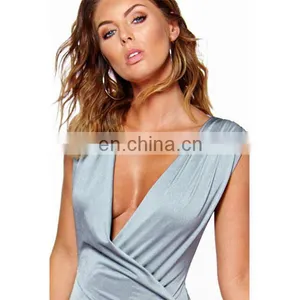 Hot!Sexy Summer Dress Deep V-neck Bodycon Designer One Piece Party Dress thumbnail-5