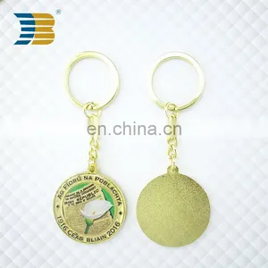 Promotion Enamel or Print Custom Metal Key Chain thumbnail-5
