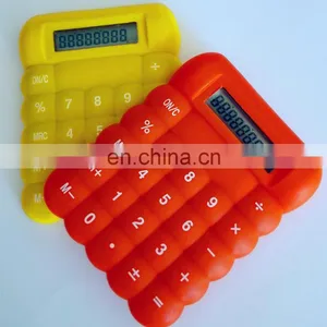 Mini Silicone Plastic Rubber Smart Promotion Calculator thumbnail-2