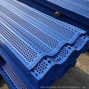 (manufacturer) High Quality Pvc Coated Anti Wind and Dust Fence/anti Wind Dust Wire Mesh thumbnail-1