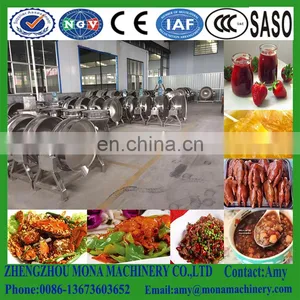 Gas Heating Sandwich Pot / Cooker/ Boiler/gas Jacketed Kettle for Sale thumbnail-2