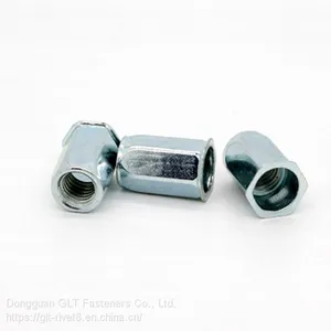 Pop Rivet Nut m6 Hex Flat Head Rivet Nut thumbnail-5