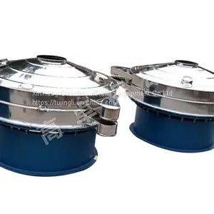 Food Powder Grade Citric Acid Tumbler Screen Vibrating Sieve Machine thumbnail-1