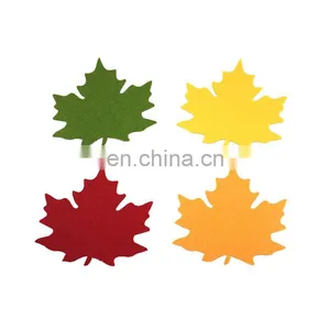 Eco-friendly Animals/Green Leaves Felt Coaster Sets for Cup thumbnail-3