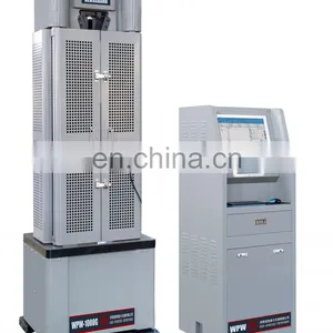 WAW-E Series New Design OEM Service Computer Control Servo Hydraulic Universal Testing Machine For Sale Price thumbnail-2