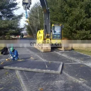 Hdpe Dozer Track Floor Protection Mats / Hdpe Plastic Temporary Roadways thumbnail-3