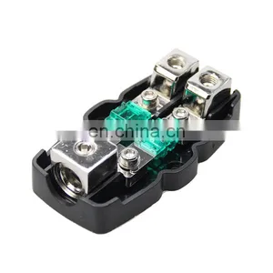 Auto Plastic Waterproof 12V 24V Fuse Holder Box 1x0/4ga In-2x4/8ga Out Car Fuse Holder thumbnail-5