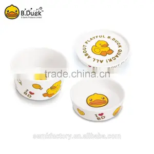 B.Duck Factory Ceramix Bowl Set Microwave Oven Bowl Set thumbnail-1