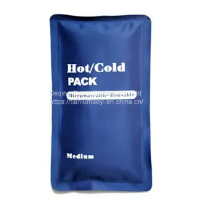 Conventional Square Cold Compress Bag, Simple Gel Cold Bag, Can Recycle and Reuse Ice Pack. thumbnail-1