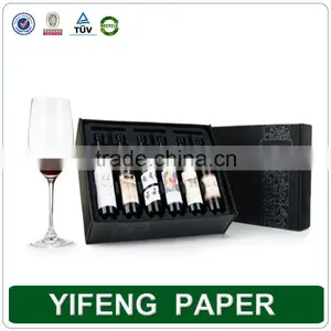 Customer Printing Wine Bottle Carrier Packaging In Carrugate Paper thumbnail-3