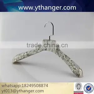 CY-610 Leopard Print Special Design Rubber Coat Plastic Hanger Rubber Clothes Hanger thumbnail-3