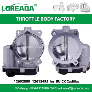 LOREADA Fuel Injection Throttle Body For Cadillac DTS SRX STS Buick Lucerne Throttle Body OEM 4.6 4.6L 06-11 OE 12580700 12602800 12615495 thumbnail-1