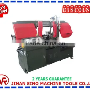 Automatic Round Tube Cutting Machine Band Saw GS320 thumbnail-1