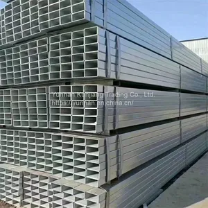 Yunnan Q235 Square Tube Wholesale Hot Dip Galvanized Square Tube 40 * 80 * 3 Square Tube Kunming Sales Square Tube thumbnail-1