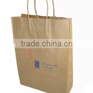 Brown Kraft Paper Bag With Logo Printing (CFS,BSCI) thumbnail-5