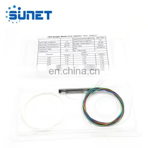 Fiber Optic Equipment 1260 to 1650nm Ftth Optic Fiber Plc Splitter 1x2/1x4/1x8 thumbnail-5