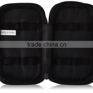 Black Essential Oil Portfolio Case,soft Leather Essential Carrying Case, High Quality OEM Essential Oil Carry Case Bag thumbnail-3