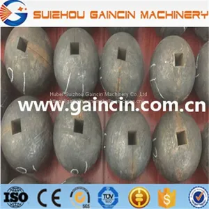 Grinding Media Mill Forged Ball, Grinding Steel Forged Mill Balls, Skew Rolled Steel Balls thumbnail-3