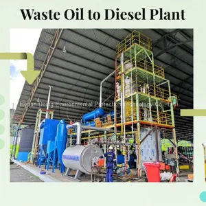 Solid Catalyst 500KG-15T Pyrolysis Oil to Diesel Refining Distillation Machine for Sale thumbnail-5