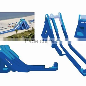 2015 Newest PVC Tarpualin Inflatable Water Slides Gaint Inflatable Water Slider for Sale thumbnail-3