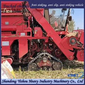 Customized Rubber Track Chassis Anti Sinking Vehicle for Corn Harvesters thumbnail-3
