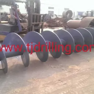 SELL 600mm Cfa Auger With Liebherr Sw175 Octagonal Connector Coupling Match Liebherr Lb24 Cfa Drill Rig thumbnail-1
