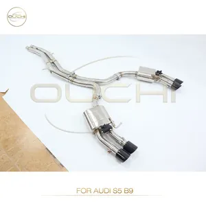304 Stainless Steel Cat-Back Exhaust System for Audi S5 B9/Audi S6 S7 C8/S8 D4/SQ5 High Performance Exhaust Electronic Valve With Tips thumbnail-1