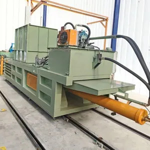 Automatic Horizontal Hydraulic Waste Paper Carton Baling Machine for Waste Paper/Cardboard With Belt & Bottle Packaging thumbnail-1