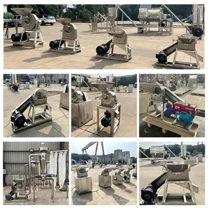 China Industrial Food Grinding Machine Universal Coarse Crusher Pulverizer Machine Turmeric Powder Machine Fine Powder Grinding Machine thumbnail-2