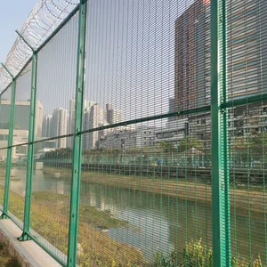 Industrial 358 Anti Climb Security Fence High Strength Anti-Breach Perimeter Fencing thumbnail-2