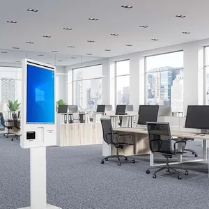 Aonpos APK03 Capacitive Touch Self-payment Kiosk Highly Reliable Touchscreen Kiosk Subway Terminal Ordering Terminal thumbnail-1