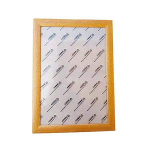 A4 (29.7*21cm) Xuan Paper Hard Paper Protection Artwork Business Certificate Wood Frame thumbnail-3