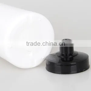 SPORTS BOTTLE /WHITE SPORTS BOTTLE BOTTLE WITH BLACK CAP thumbnail-3
