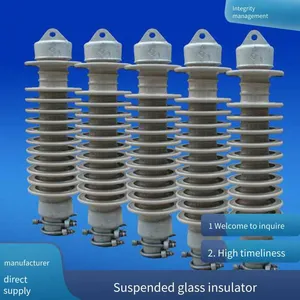 Electric Porcelain Insulator, Tension Insulator, for Overhead Lines, Ceramic, Composite and Glass Insulators, Wholesale Available thumbnail-5