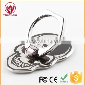 Metal Stainless Steel Skull Ring Holder Stand for IPhone 7, 6, 6s, 6s Plus, Samsung Note 5, Note 4, S5 thumbnail-3