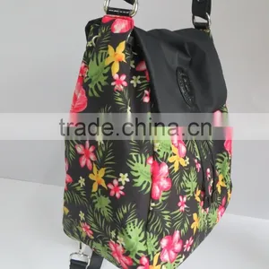 Ladies Laptop Backpacks Flower Design thumbnail-3