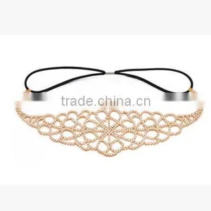 Europe and the United States Bride Luxury Shiny Diamond Crystal Stone Hair Band thumbnail-1