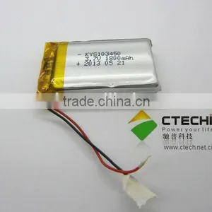 3.7v 1800mah li Polymer Battery 103450 Li-ion Prismatic Battery thumbnail-1